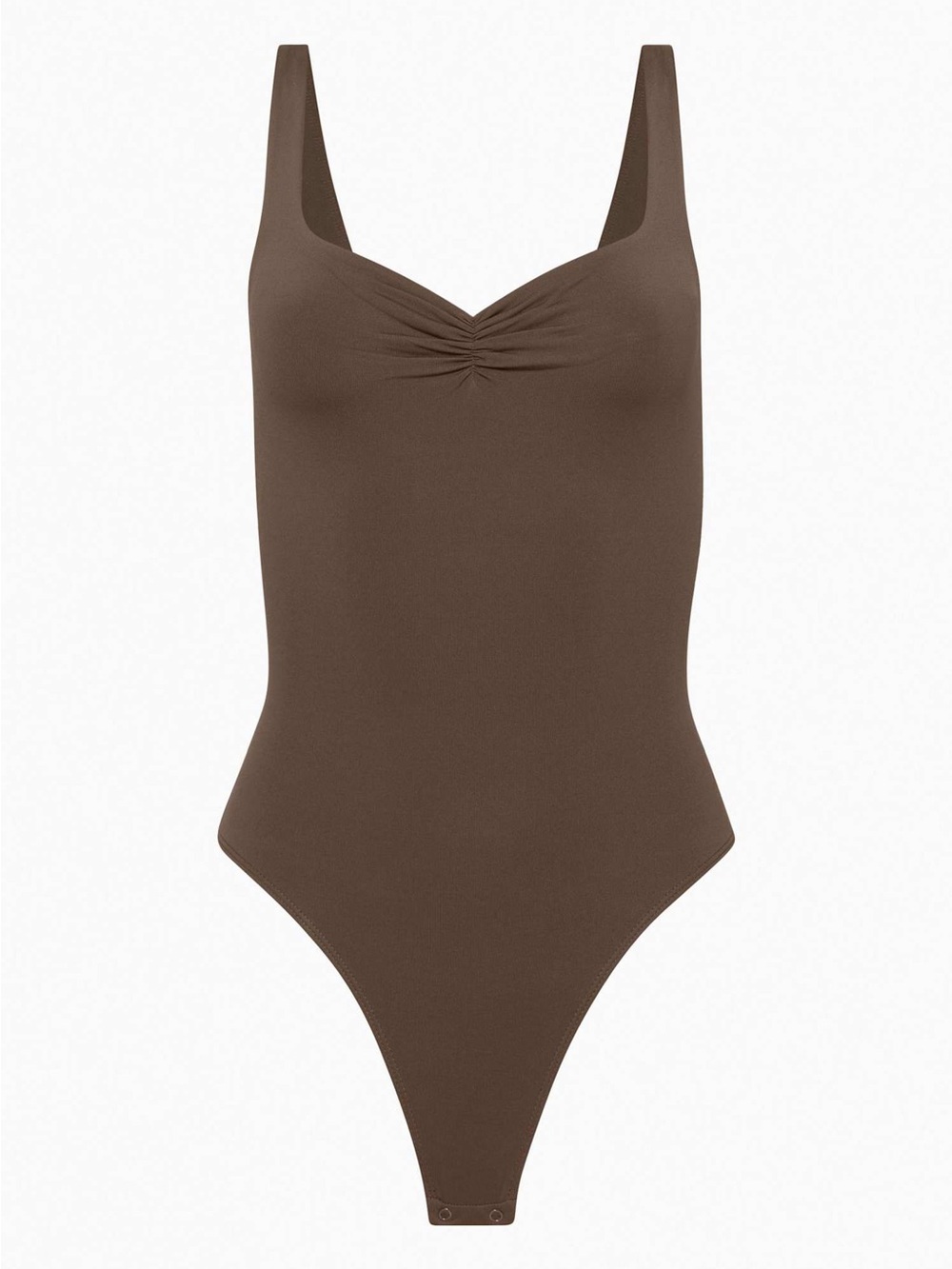 Babaton Contour Sweetheart Bodysuit in Brown Size Medium - C11-716